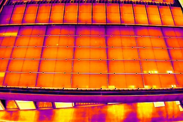 Termografia de usina de energia solar fotovoltaica com drone – First Energy Termografia de usina de energia solar fotovoltaica com drone - First Energy